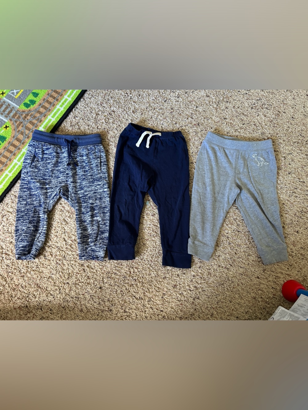 Kids Cozy Knit Jogger Pants Bundle